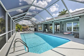 Private Pool and Canal Views Home in Cape Coral
